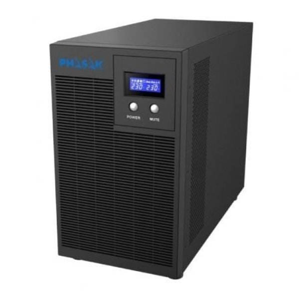 SAI Línea Interactiva Phasak Protekt 3160 VA - 3160VA-2100W - 6 Salidas - Formato Torre - PH 7631