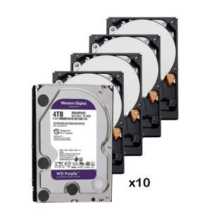 Accesorios - Discos Duros - Western Digital PACK-10-WD43PURZ